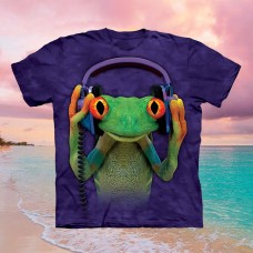 Funny frog exquisite simple T-shirt HF1918-01-02